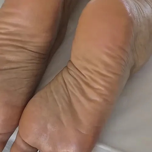 après prestation soin pieds